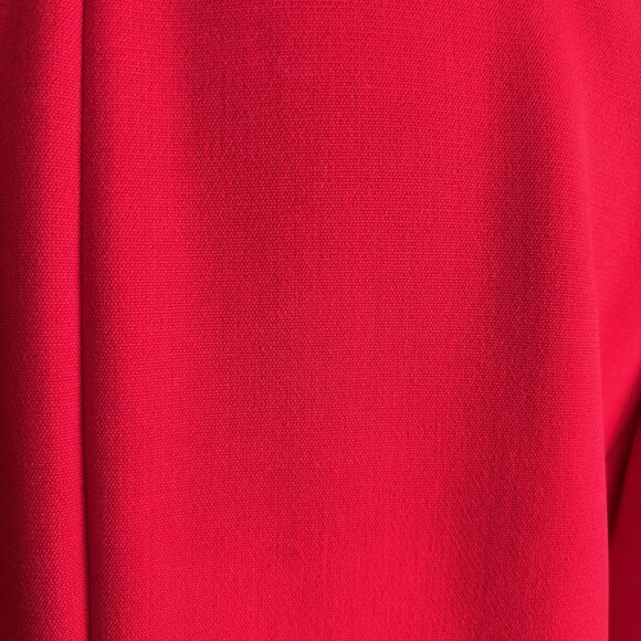 ZARA GORGEOUS RED COAT WITH BEAUTIFUL RUFFLED SLEEVES, Z. L, NWT - Picture 11 of 13